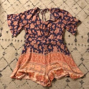 Cute floral romper